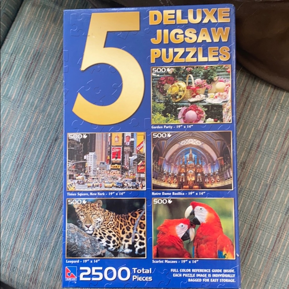 NIB Five Pack of Puzzles